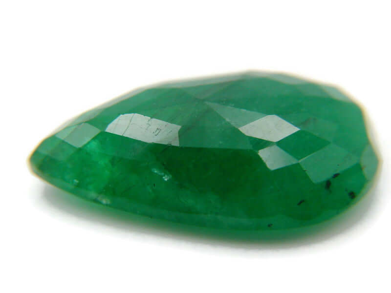 Lab Created Emerald Pear shape-Emerald-Planet Gemstones