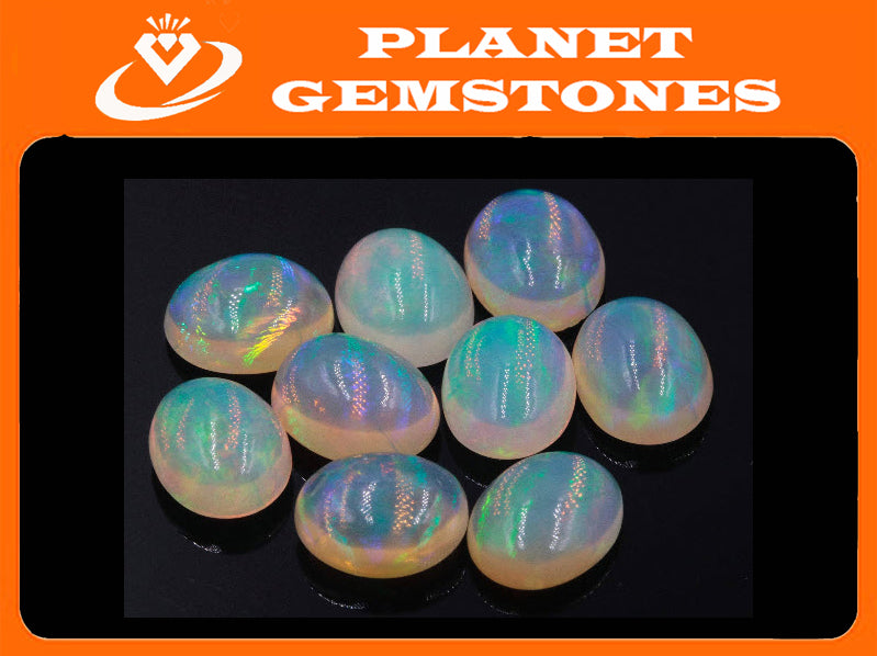 Opal Cabochon 10x8mm-Planet Gemstones