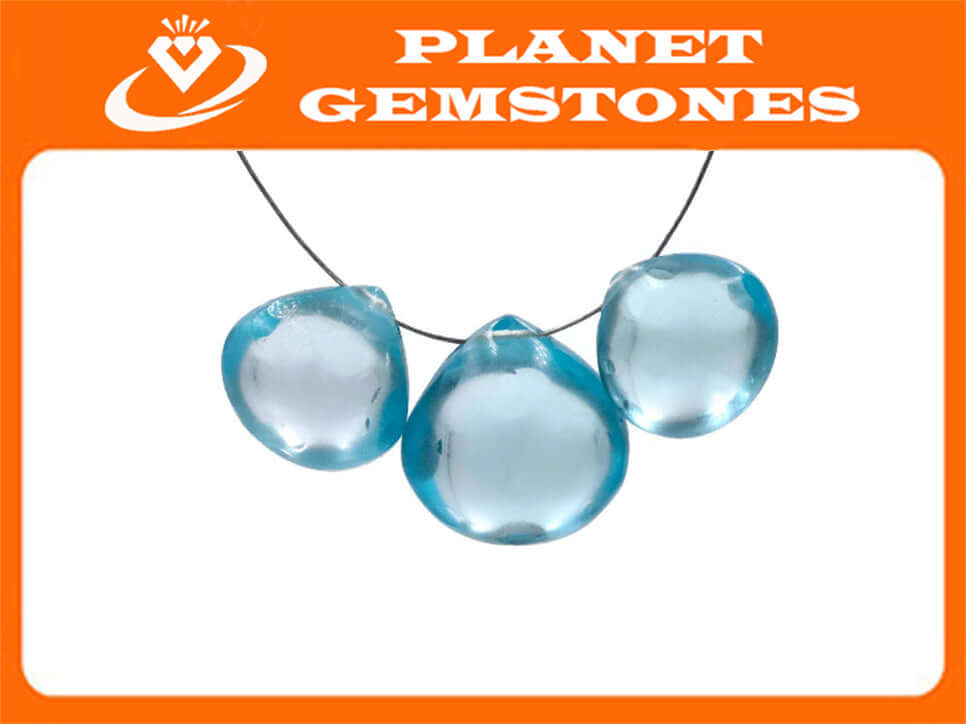 Topaz Drops 31cts-Planet Gemstones