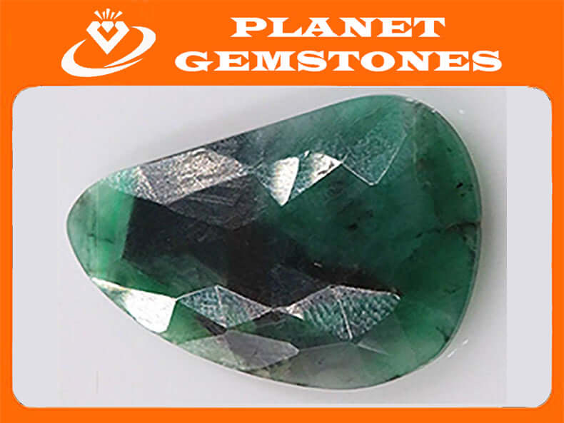 Emerald Natural Emerald May Birthstone Emerald Green Diy Jewelry Diy Jewelry Supplies Emerald 23x15mm 9.46ct DIY Jewelry Supplies-Emerald-Planet Gemstones