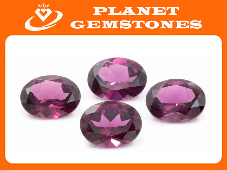 Natural Rhodolite Garnet gemstone Natural Garnet Purple Garnet January Birthstone  Mozambique Garnet Natural rhodolite 9x7mm OV-Planet Gemstones