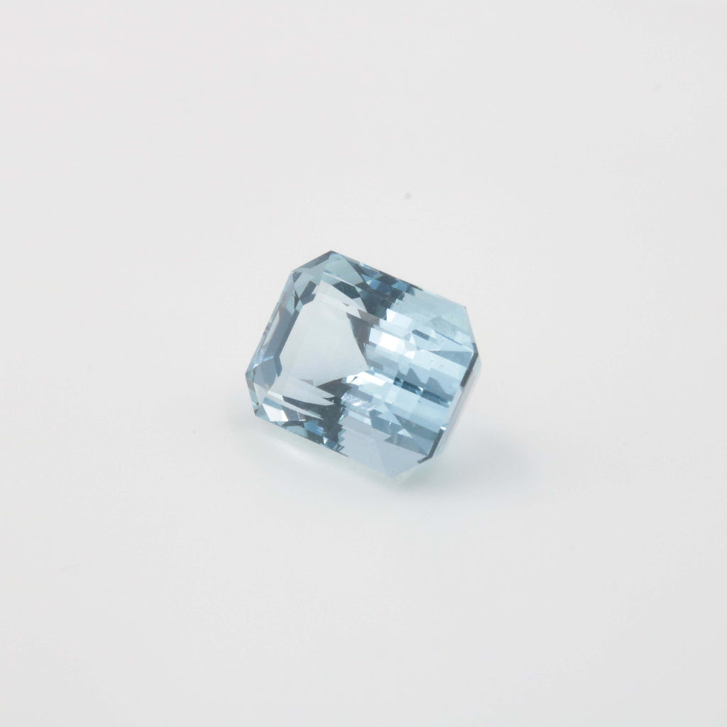 Natural Blue Aquamarine Gemstone Emerald Cut Aquamarine Genuine Aquamarine March Birthstone Loose Gem Aquamarine Stone 10.00 ct SKU 115553-Aquamarine-Planet Gemstones