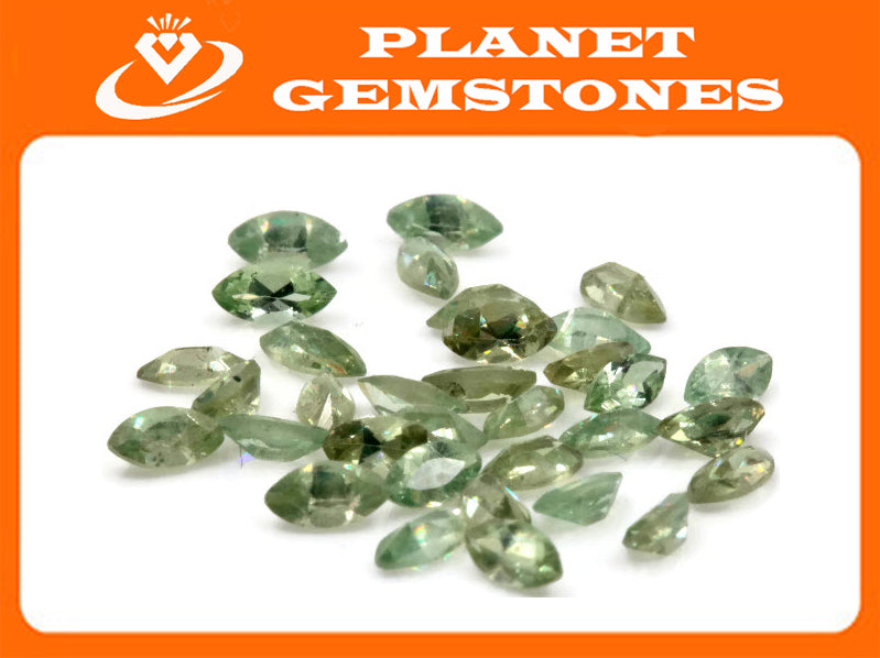 Demantoid Garnet 4x2mm-Planet Gemstones