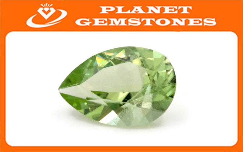 Natural Tourmaline Green Tourmaline DIY Jewelry Supply Tourmaline October birthstone Genuine Tourmaline Tourmaline 2.5 ct 11x7.4 mm-Tourmaline-Planet Gemstones