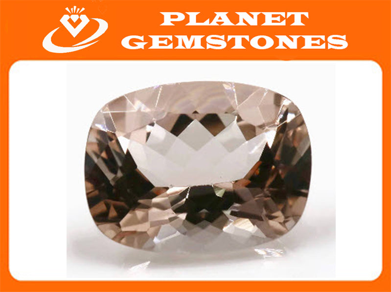 Morganite Cushion 9x7mm-Planet Gemstones