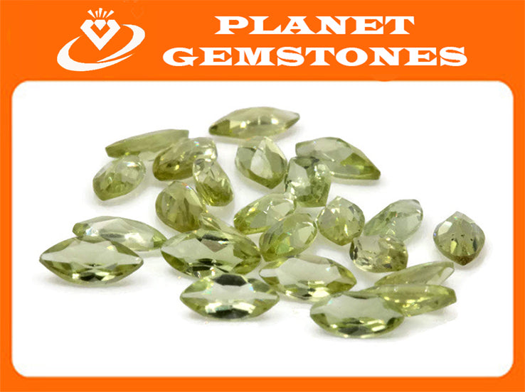 Peridot Marquise 5x2mm-Planet Gemstones