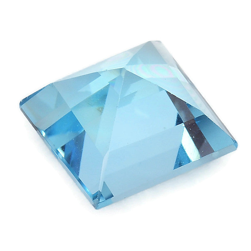 Natural Blue Topaz Gemstone Genuine Blue Topaz Faceted November Birthstone Blue Topaz Sky Blue Topaz 8mm 3.08cts SKU:114475-Blue Topaz-Planet Gemstones