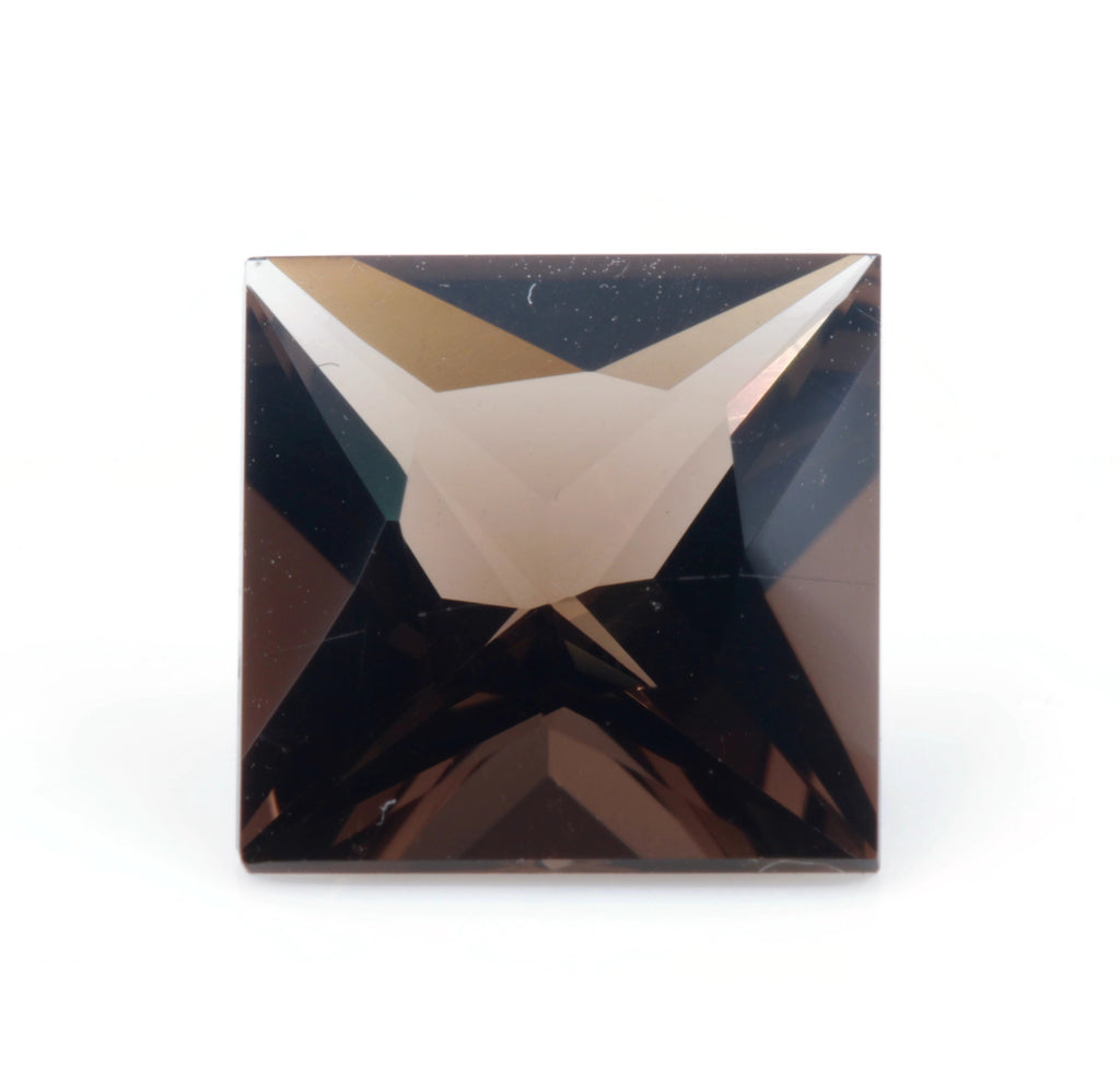 Smoky Quartz 9mm 3cts-QUARTZ-Planet Gemstones