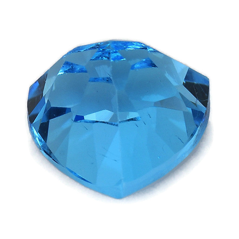 Natural Blue Topaz Gemstone Genuine Blue Topaz Faceted November Birthstone Blue Topaz Swiss Blue Topaz Trillion 7mm 1.46cts SKU:114513-Blue Topaz-Planet Gemstones