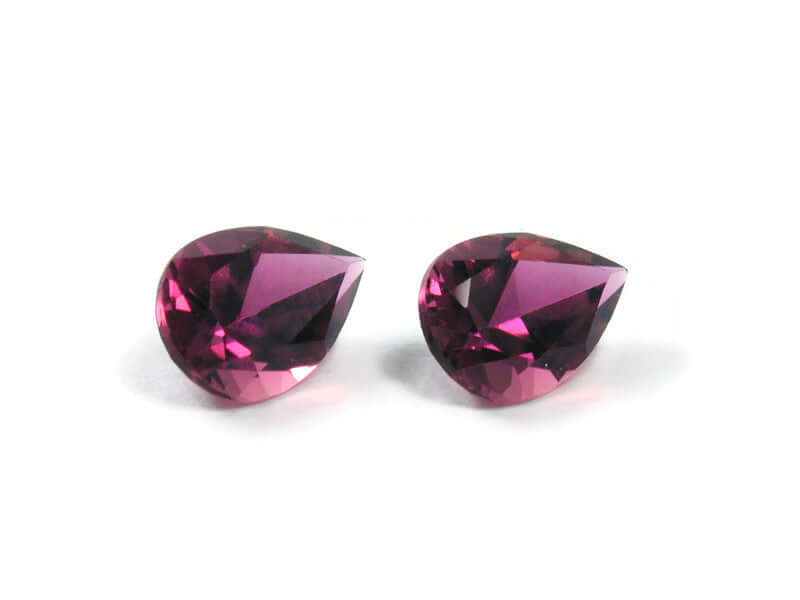 Tourmaline loose tourmaline pair Tourmaline Pink tourmaline DIY jewelry tourmaline stone loose tourmaline 9x6mm 2.69cts SKU:107706-Planet Gemstones