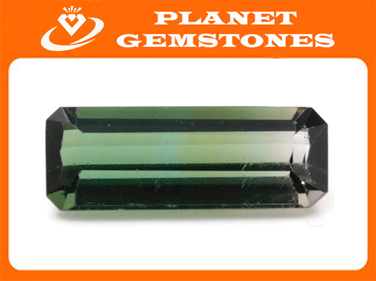 Natural Tourmaline Green Tourmaline DIY Jewelry Supply Tourmaline October birthstone Black Tourmaline Tourmaline 2.08ct 13x5x4mm-Tourmaline-Planet Gemstones