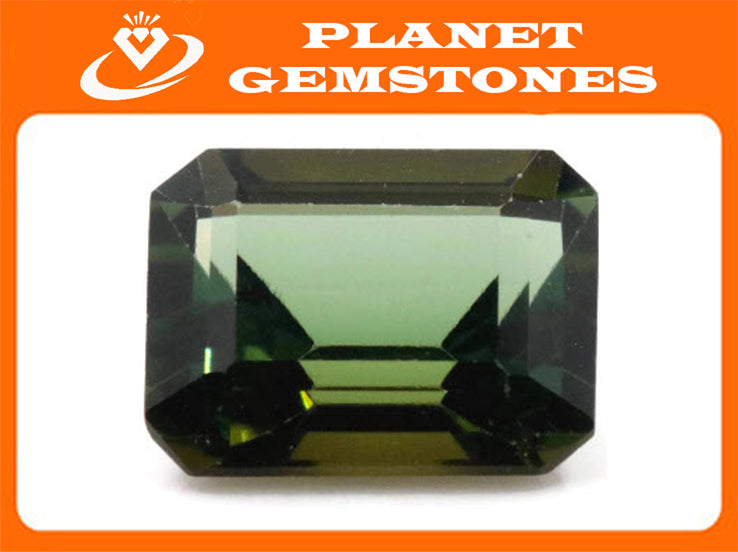 Green Tourmaline 8x7mm-Tourmaline-Planet Gemstones