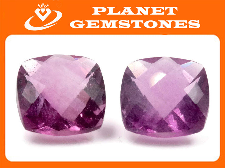 Flourite Square 8mm-Planet Gemstones