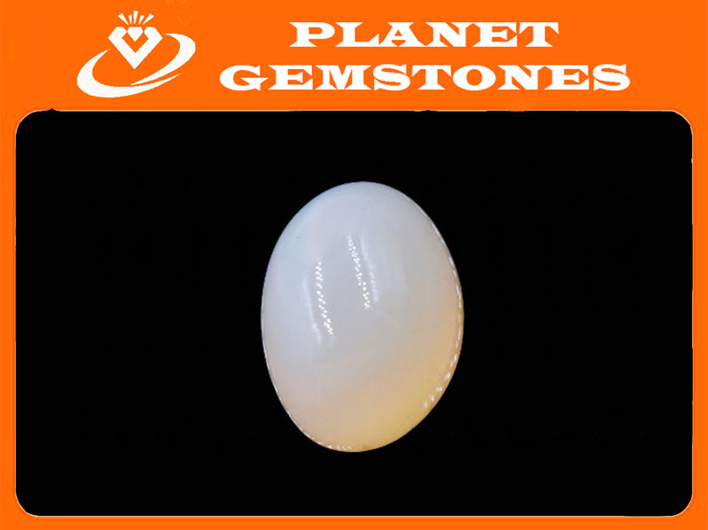 Natural Orange Moonstone Rainbow Moonstone June Birthstone Moonstone DIY jewelry Supplies Moonstone Oval 1 pc 14x10mm 9.43ct SKU:113066-Planet Gemstones