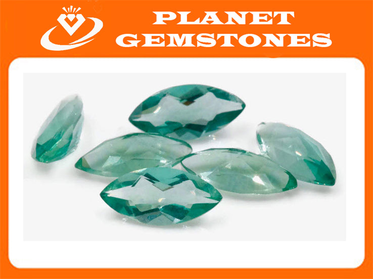 Flourite Marquise shape-Planet Gemstones
