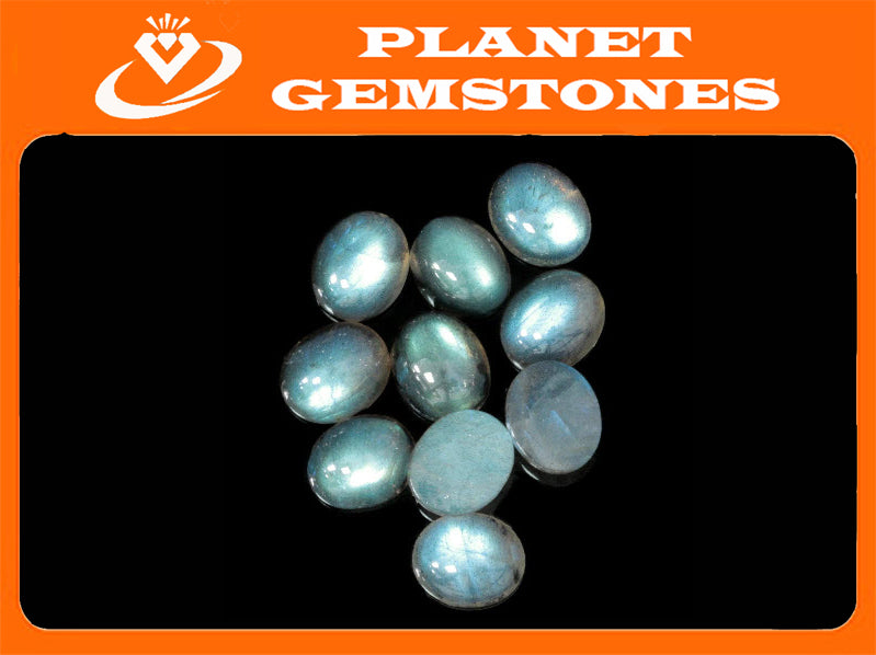 Labradorite Cabochon 12x10mm-Planet Gemstones