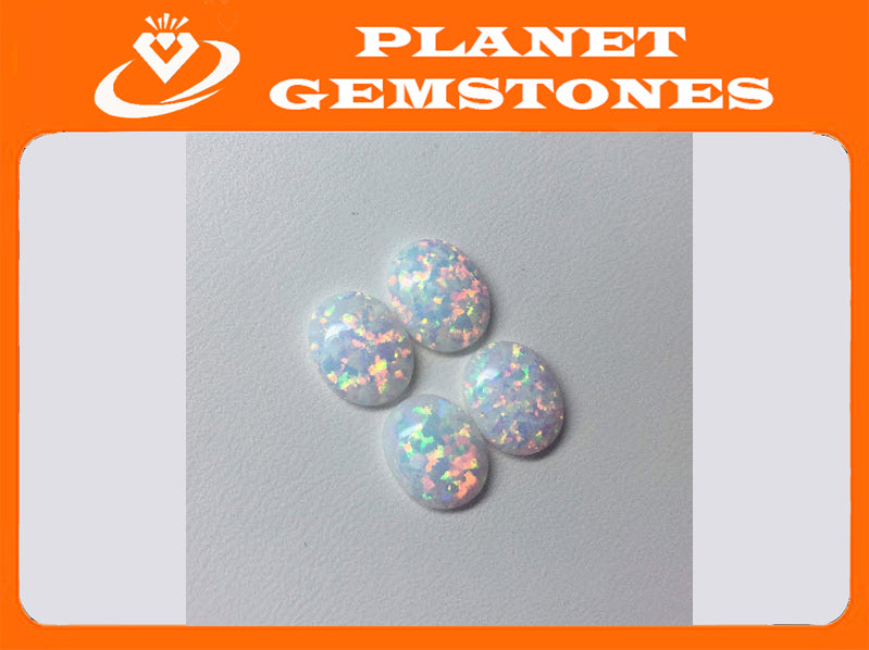Synthetic Opal Oval 8x10mm-Planet Gemstones
