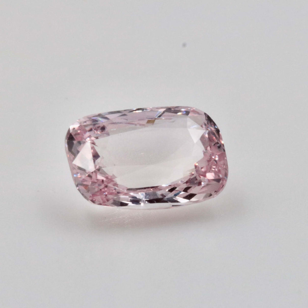 Beautiful faceted pink sapphire gem