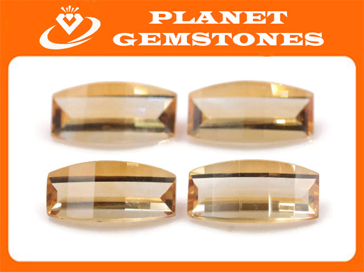 Citrine Quartz 12x6mm-Planet Gemstones