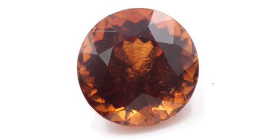 Spessartite | Natural Spessartite Garnet | Mandarin Spessartite Garnet | Orange Garnet |January Gemstone | RD 9.6mm 4.50ct SKU:112950-Planet Gemstones