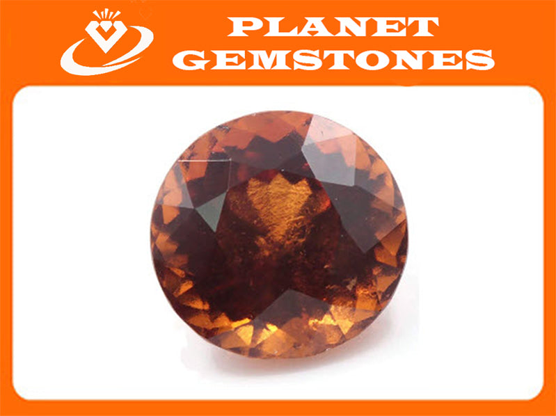 Spessartine Round 9.6mm-Planet Gemstones