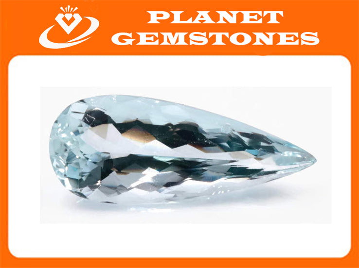 Natural Aquamarine-Aquamarine-Planet Gemstones