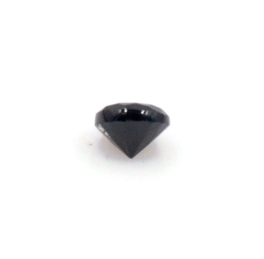 Natural Black Spinel August Birthstone Black Spinel gemstone Black Spinel MELEE, Faceted Round 12PCS SET 1.5mm 0.20cts SKU:114648-Spinel-Planet Gemstones