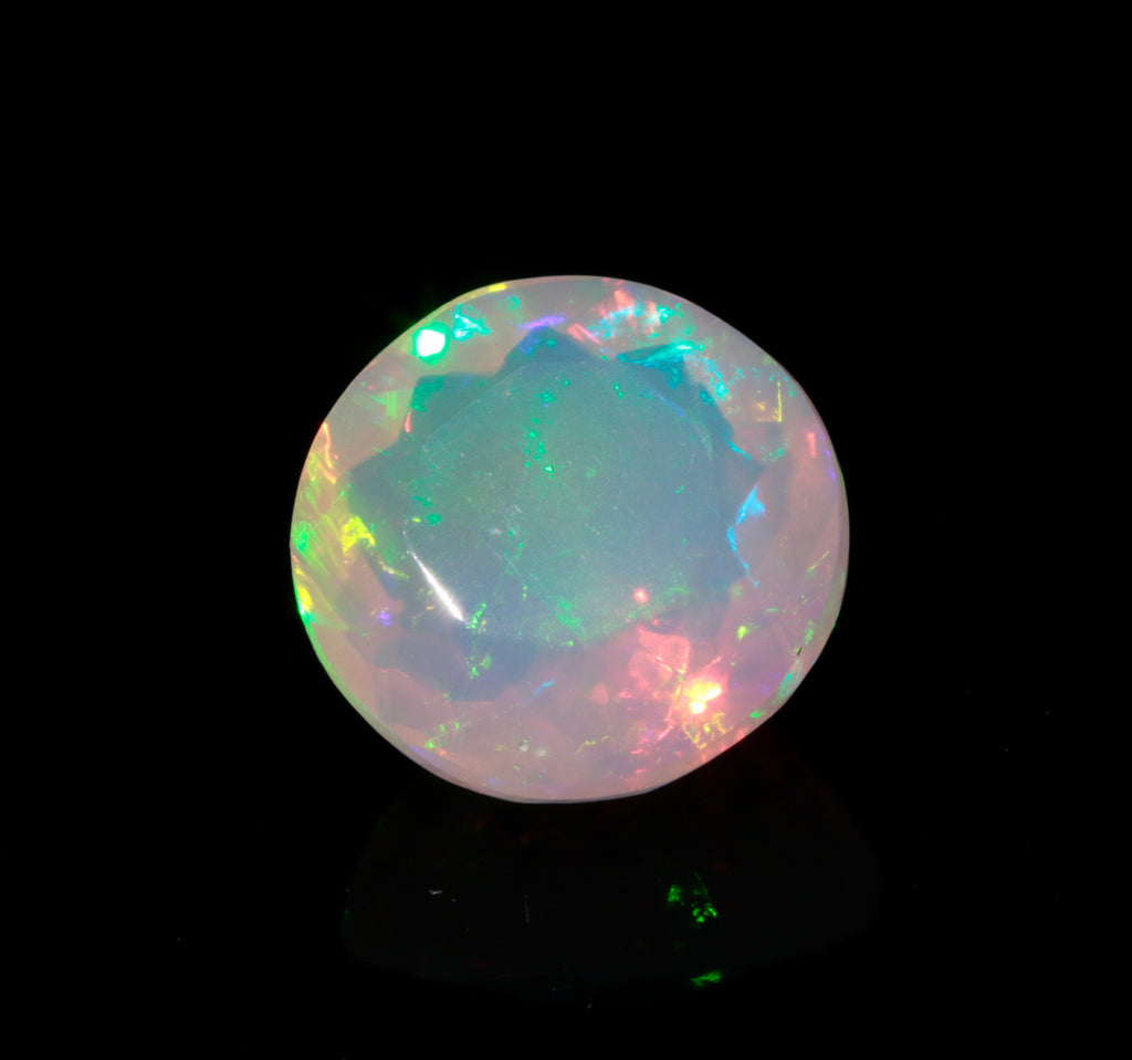 Natural Opal Ethiopian opal gemstones faceted 5-9mm SKU:114564-opal-Planet Gemstones