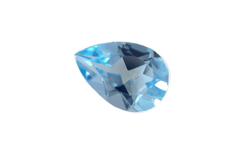 Topaz Pear 10x7mm-Blue Topaz-Planet Gemstones