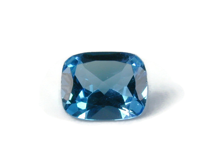 Natural Blue Topaz Gemstone Genuine Blue Topaz Faceted November Birthstone Blue Topaz Swiss Blue Topaz Cushion 9x11mm 4.15cts SKU:114625-Blue Topaz-Planet Gemstones