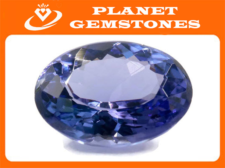 Tanzanite Oval 9x7mm-Tanzanite-Planet Gemstones