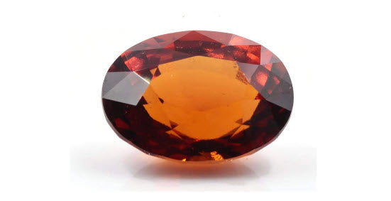 Spessartite | Natural Spessartite Garnet | Mandarin Spessartite Garnet | Orange Garnet |January Gemstone | OV 14.7x11.3mm 10.33ct SKU:112925-Planet Gemstones