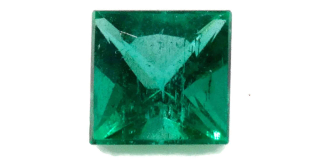 Emerald Natural Emerald May Birthstone Panjshir Emerald Gemstone Emerald Square Emerald Diy Jewelry Supplies 0.28ct 3.6mm Emerald Green-Emerald-Planet Gemstones
