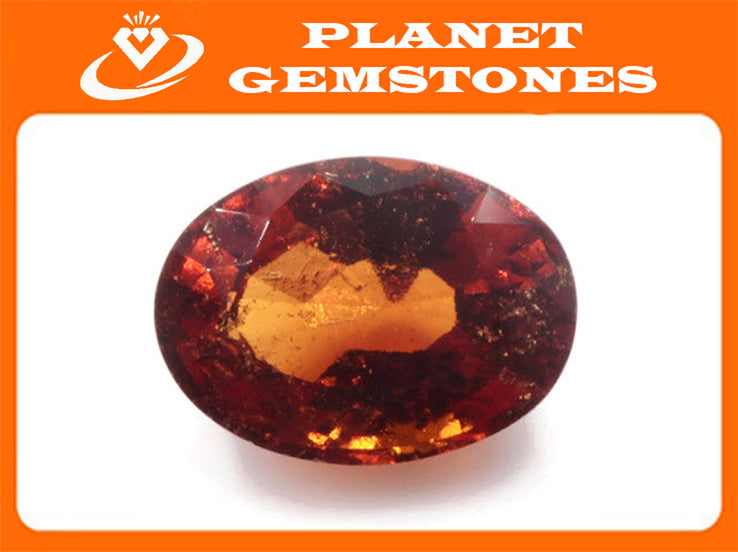 Spessartite Oval 13x12mm-Planet Gemstones