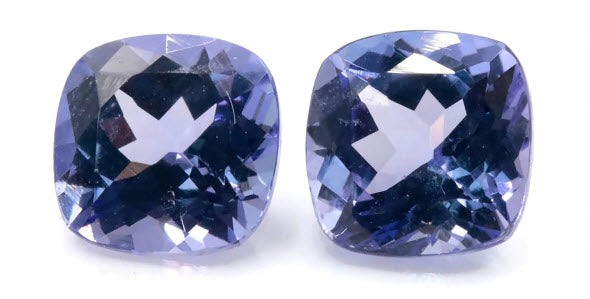 Tanzanite Cushion 6mm-Tanzanite-Planet Gemstones