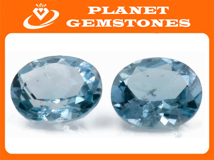 Aquamarine Oval 5x4mm-Aquamarine-Planet Gemstones