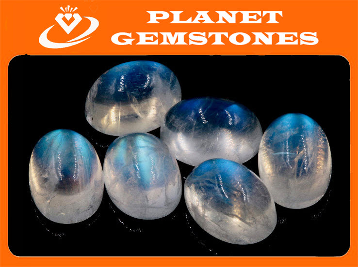 Moonstone Oval 10x14mm-Planet Gemstones
