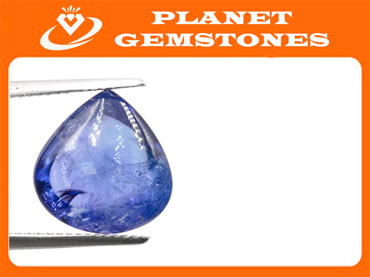 Tanzanite Pear 12mm-Tanzanite-Planet Gemstones