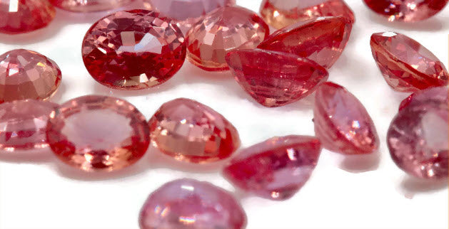 Padparadscha sapphire 5x4mm-Planet Gemstones