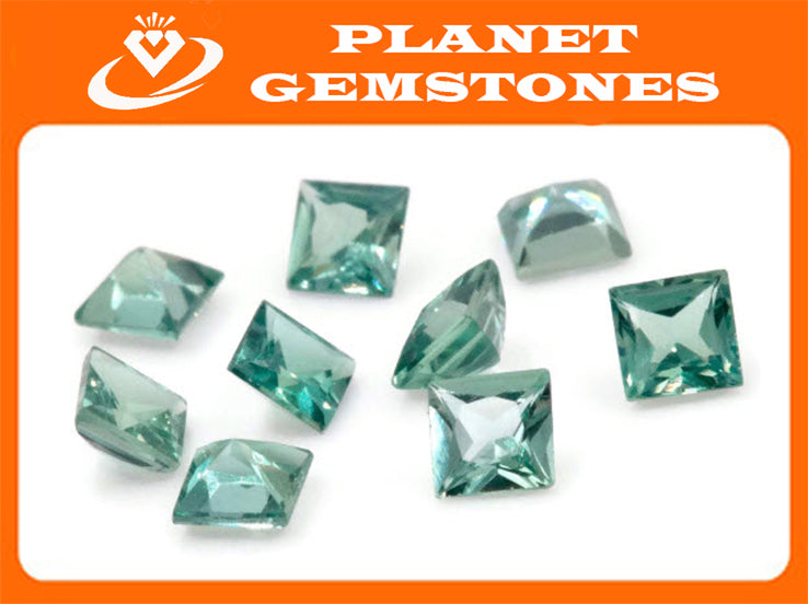 Alexandrite Princess Cut 3.25mm-Alexandrite-Planet Gemstones