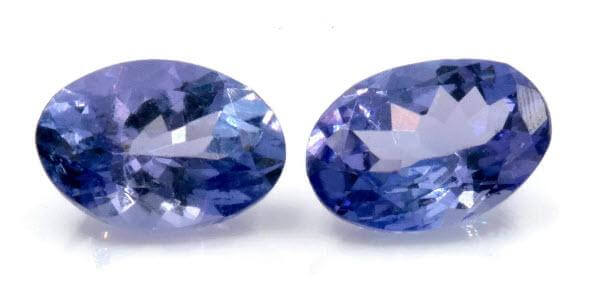 Tanzanite Oval Pair-Tanzanite-Planet Gemstones