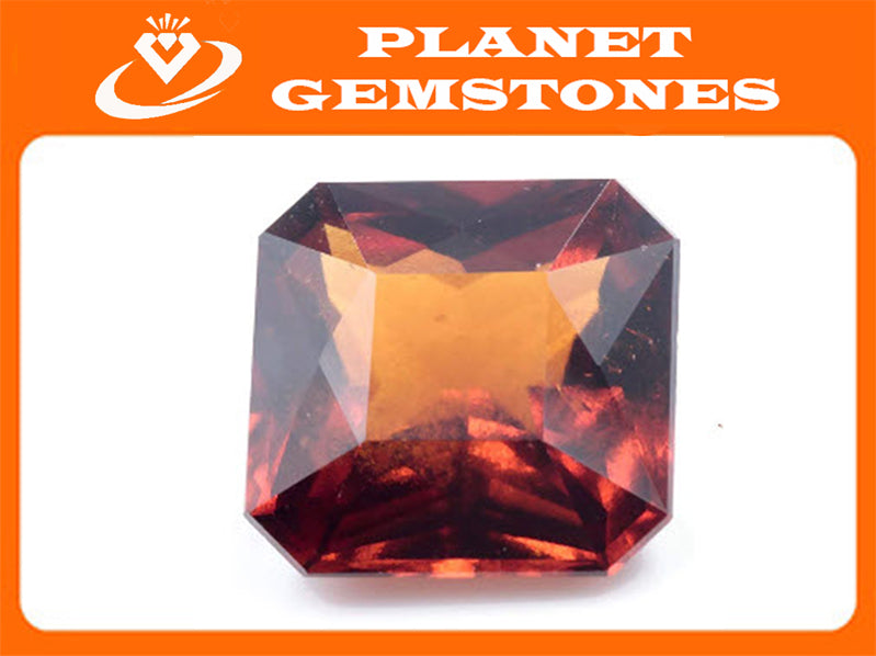 Spessartite | Natural Spessartite Garnet | Mandarin Spessartite Garnet | Orange Garnet | January Gemstone CUS 14mm 15.77ct SKU:112943-Planet Gemstones