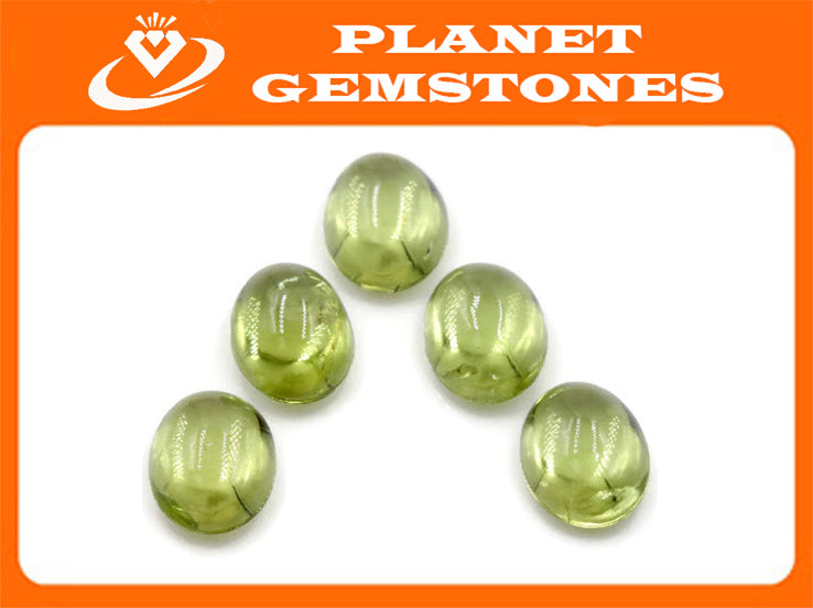 Peridot Oval 8x6mm-Planet Gemstones