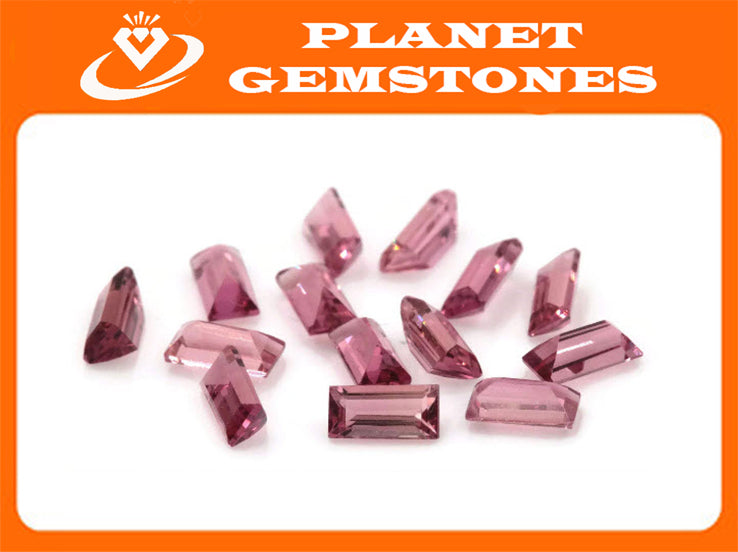 Pink Tourmaline 5x2mm-Tourmaline-Planet Gemstones