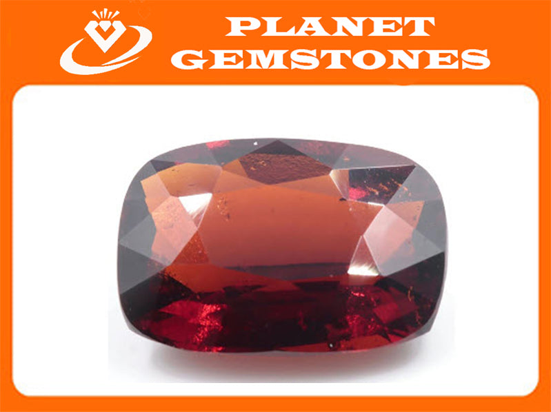 Spessartite | Natural Spessartite Garnet | Mandarin Spessartite Garnet | Orange Garnet | January Gemstone CUS 17x12mm 12.89ct SKU:112927-Planet Gemstones