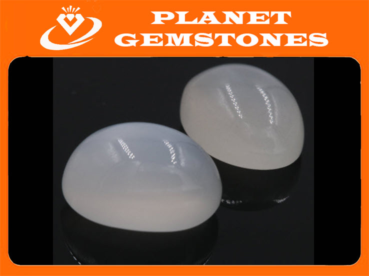 Moonstone Cabs 14x10mm-Planet Gemstones