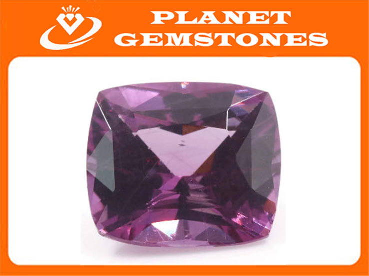 Natural Pink Sapphire 8mm 2.65ct September Birthstone Sapphire Gemstone DIY Jewelry Supply Sapphire Healing stone Pink sapphire-Planet Gemstones