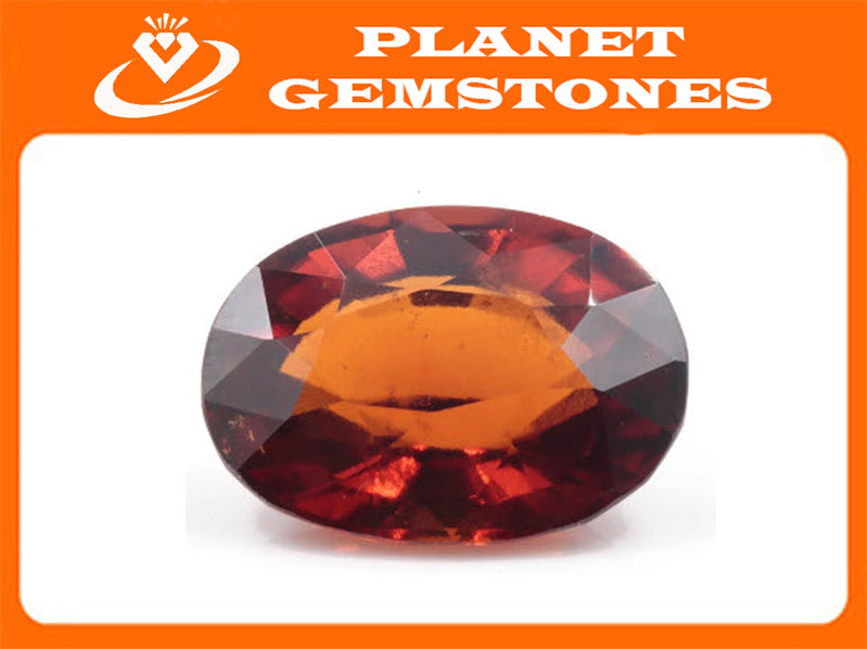 Spessartite | Natural Spessartite Garnet | Mandarin Spessartite Garnet | Orange Garnet |January Gemstone | OV 17.3x13.3mm 15.10ct SKU:112941-Planet Gemstones
