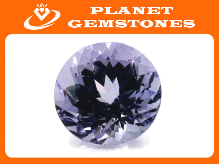 Tanzanite Round 7.5mm-Tanzanite-Planet Gemstones