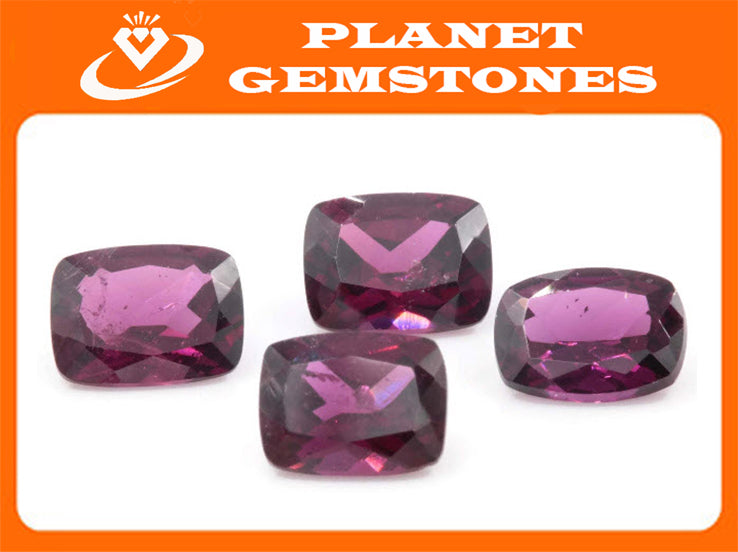 Rhodolite Garnet 9x7mm-Planet Gemstones